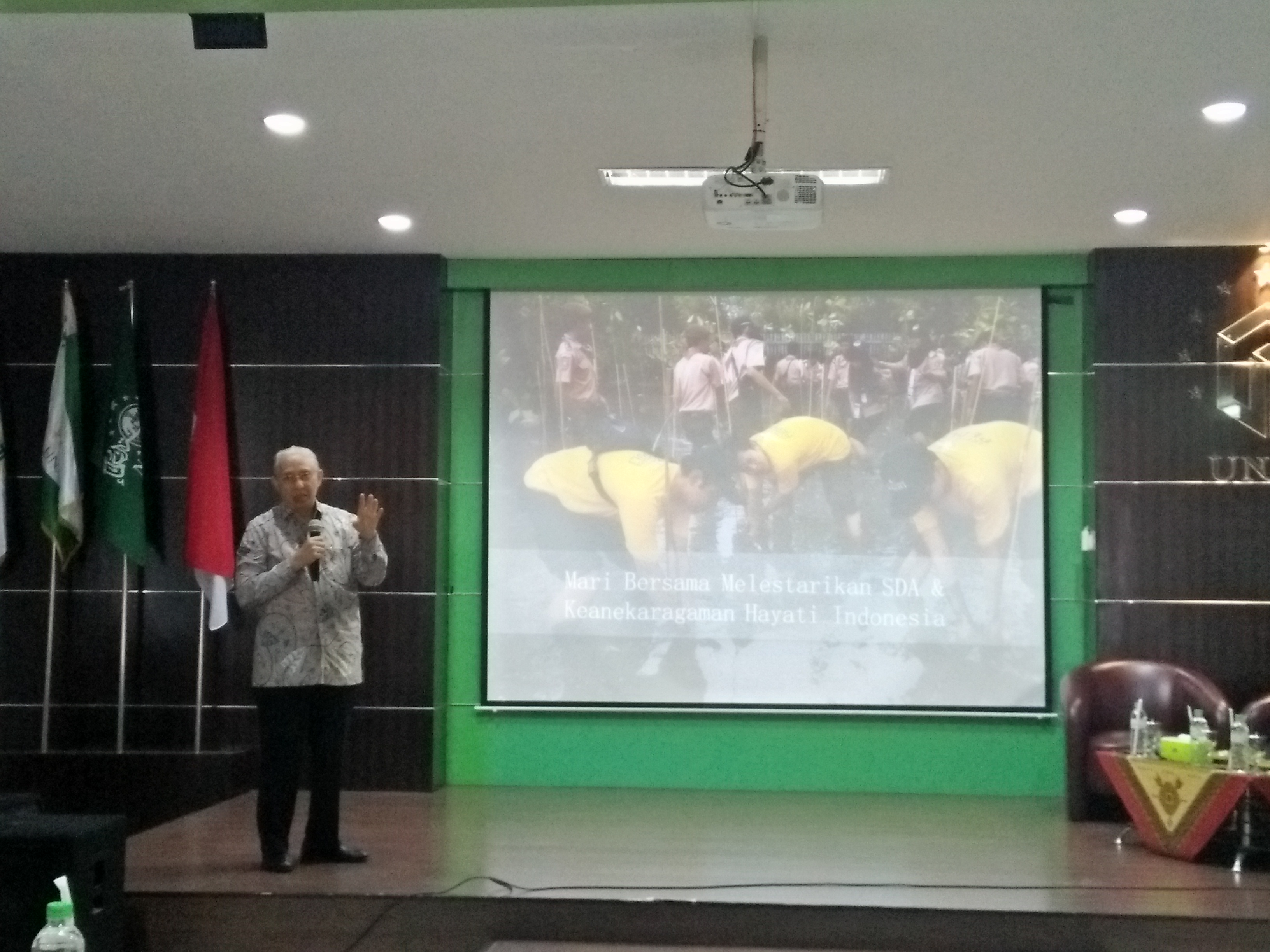 Peluncuran kajian fiqih lingkungan yang digelar Universitas NU Surabaya (Unusa), Kamis, 13 Desember 2018. (Foto: Dok Humas Unusa)