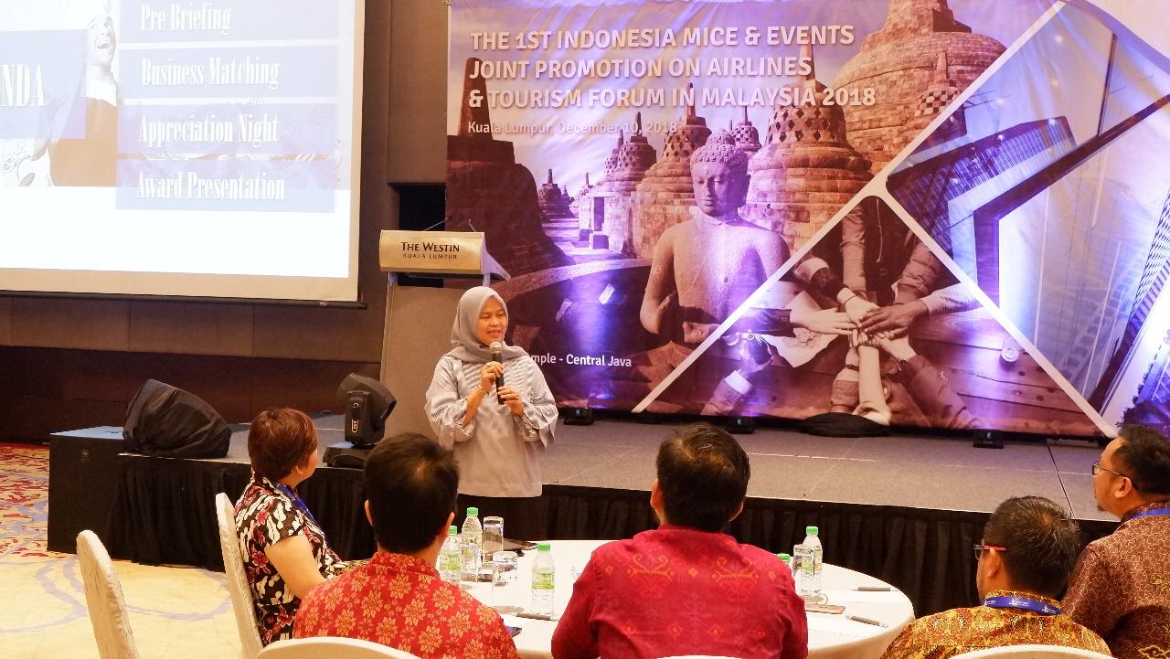 Joint Promotion Forum For MICE, Event & Airlines Industry in Malaysia (The 1st MEET@Malaysia). foto:kemenpar
