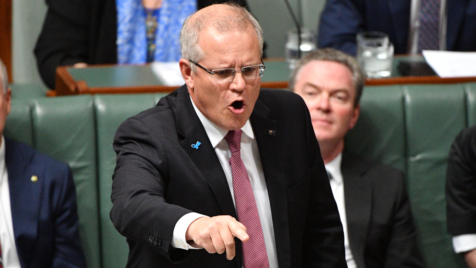 DIKECAM: PM Australia Scott Morrison. (Foto: curtesy of abc) 