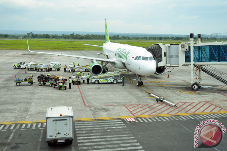 Ilustrasi pengecekan pesawat setelah mendarat di bandara. Foto: antara