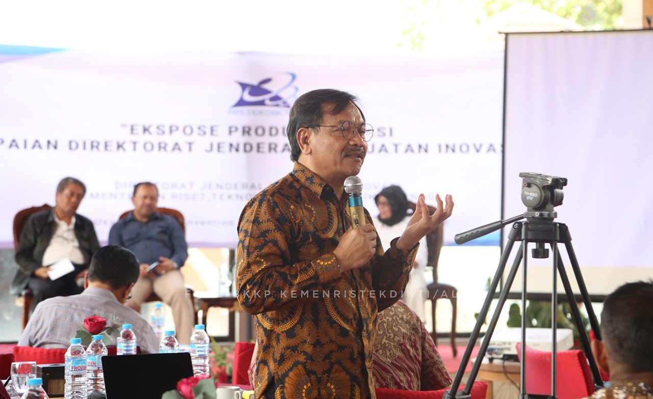 Direktur Jenderal Penguatan Inovasi Kementerian Riset, Teknologi dan Pendidikan Tinggi Republik Indonesia, Jumain Appe (Foto: Kementerian Riset, Teknologi dan Pendidikan Tinggi Republik Indonesia).