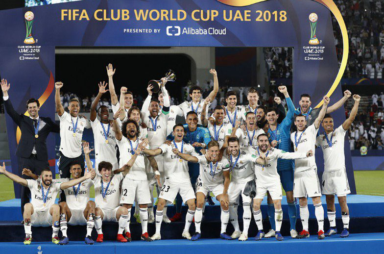 Real Madrid juara Piala Dunia Antar Klub usai menang atas Al Ain 4-1. (Foto: twitter/@realmadrid) 