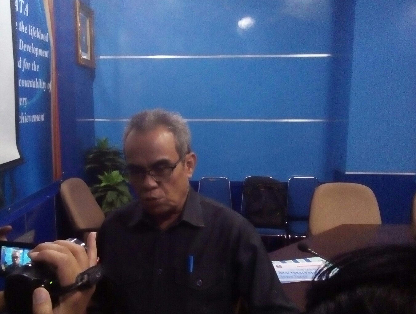 Kepala BPS Jawa Timur, Teguh Pramono. (Foto: Amanah/ngopibareng.id)