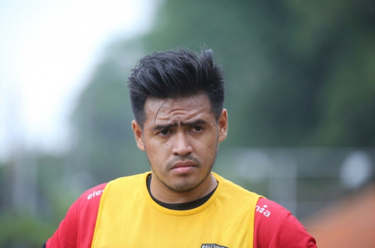 Eks pemain Bali United Novan Sasongko. (foto: Twitter Bali United)