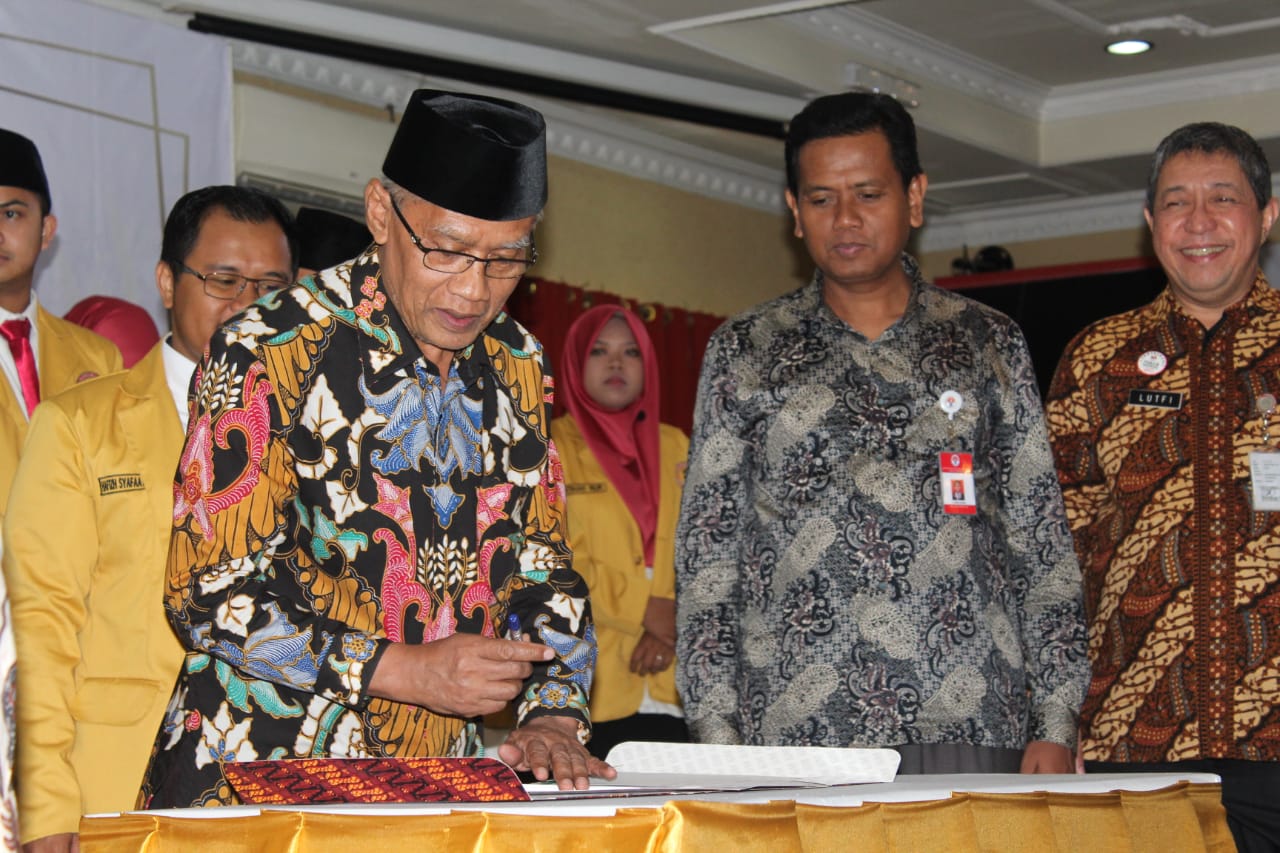Ketua Umum PP Muhammadiyah Haedar Nashir. (Foto: md for ngopibareng.id)