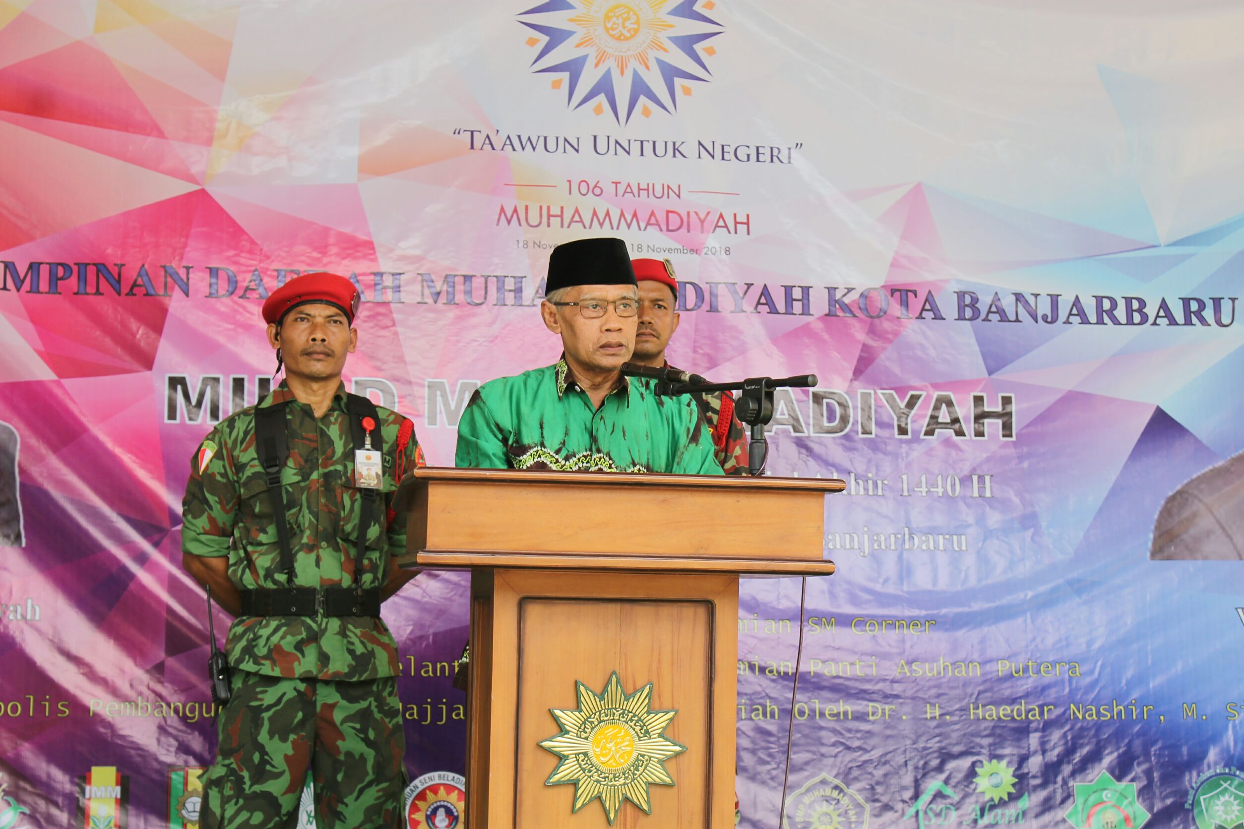Ketua Umum PP Muhammadiyah Haedar Nashir Haedar. (Foto: md for ngopibareng.id)