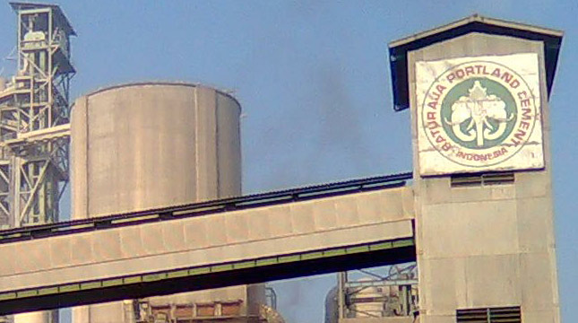 Pabrik PT Semen Baturaja. (Foto: dok/antara)