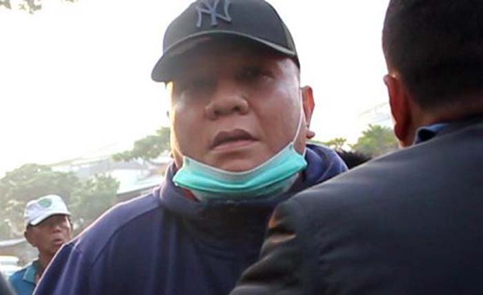Wisnu Wardhana ketika ditangkap hari Rabu 9 Januari pagi. (Foto:Istimewa)