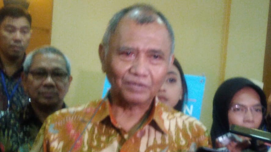 Ketua KPK Agus Rahardjo tak berandai andai dengan teror yang menimpanya. (Foto: Asmanu/ngopibareng.id)