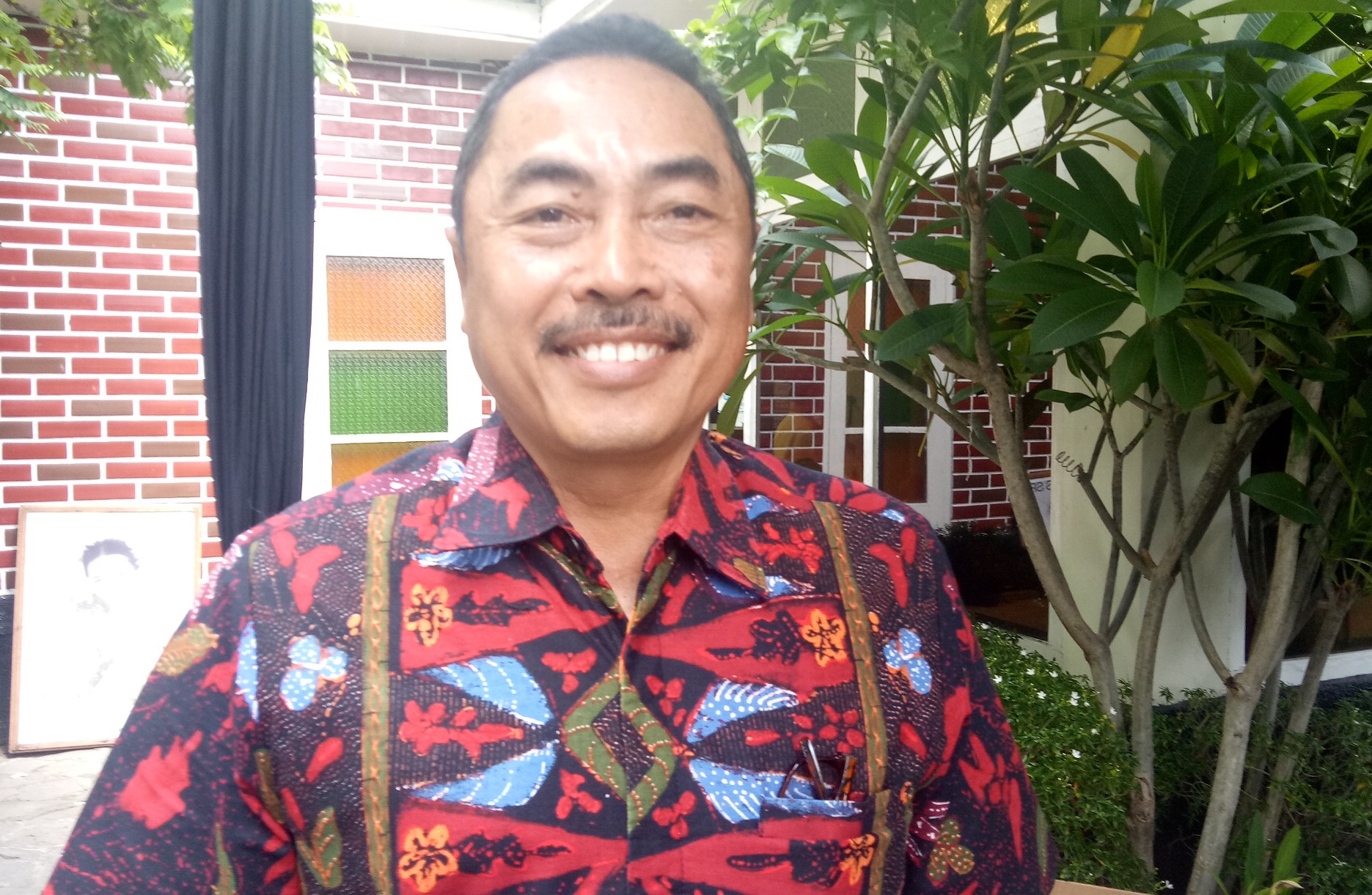 Rudi Hariono, Ketua Koperasi Organik Amani. (Foto: Pita/ngopibareng.id)