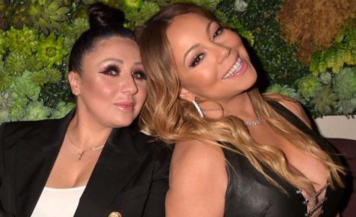 Mariah Carey (kanan) dan mantan asistennya Lianna Azarian ketika masih bekerjasama. (Foto:People)