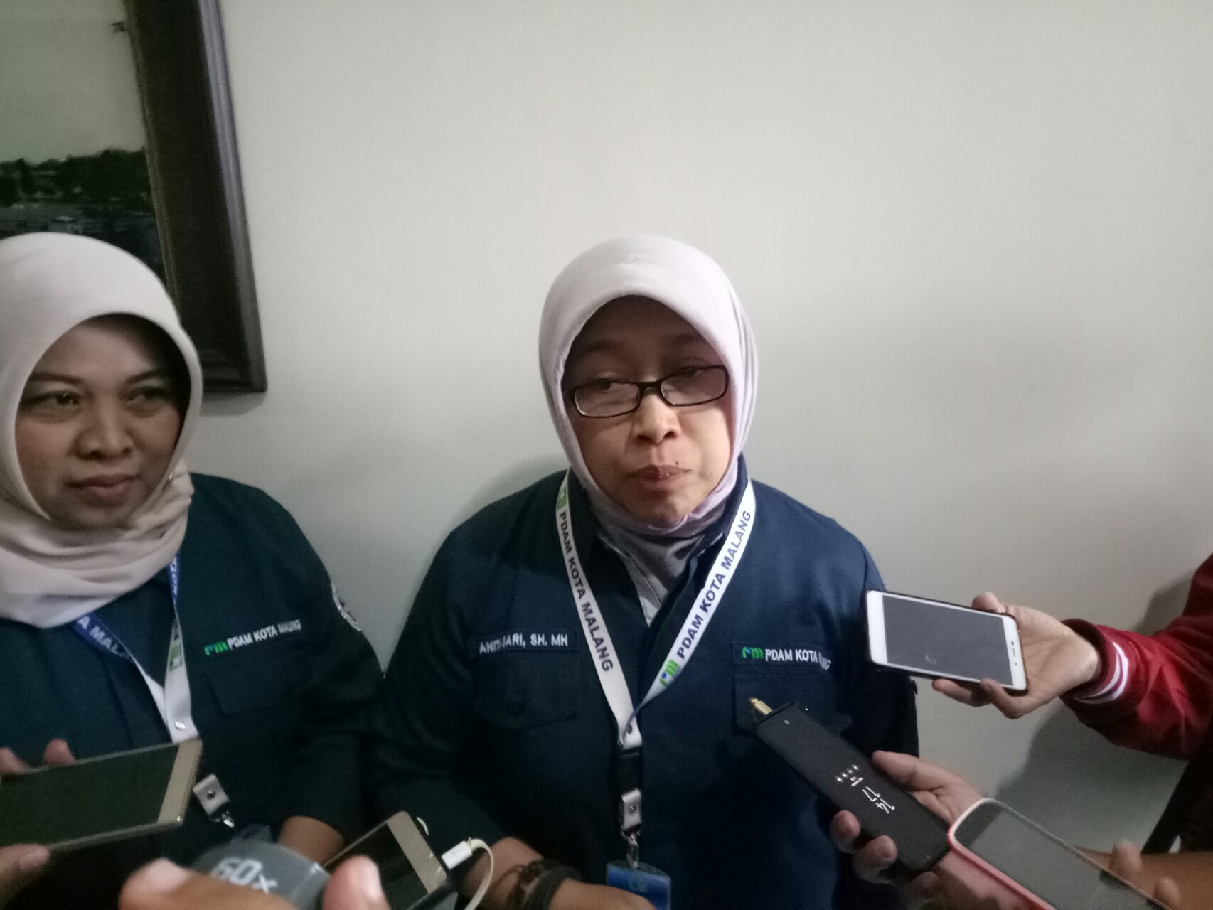 Plt Direktur PDAM Kota Malang, Anita Sari.