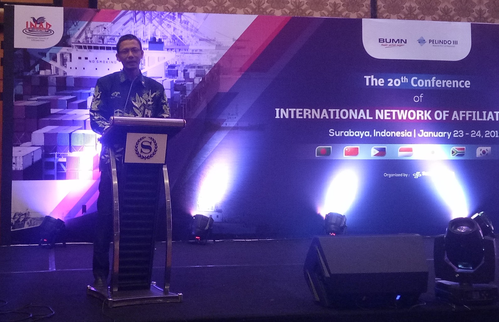 Konferensi INAP Ke-20 resmi dibuka pada 24 Januari 2019 di Ballroom Hotel Sheraton Surabaya (Foto: Pita/ngopibareng.id)