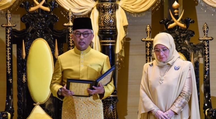 Sultan Pahang menjadi Yang Dipertuan Agong atau Raja/Sultan baru Malaysia, Kamis 24 Januari 2019.