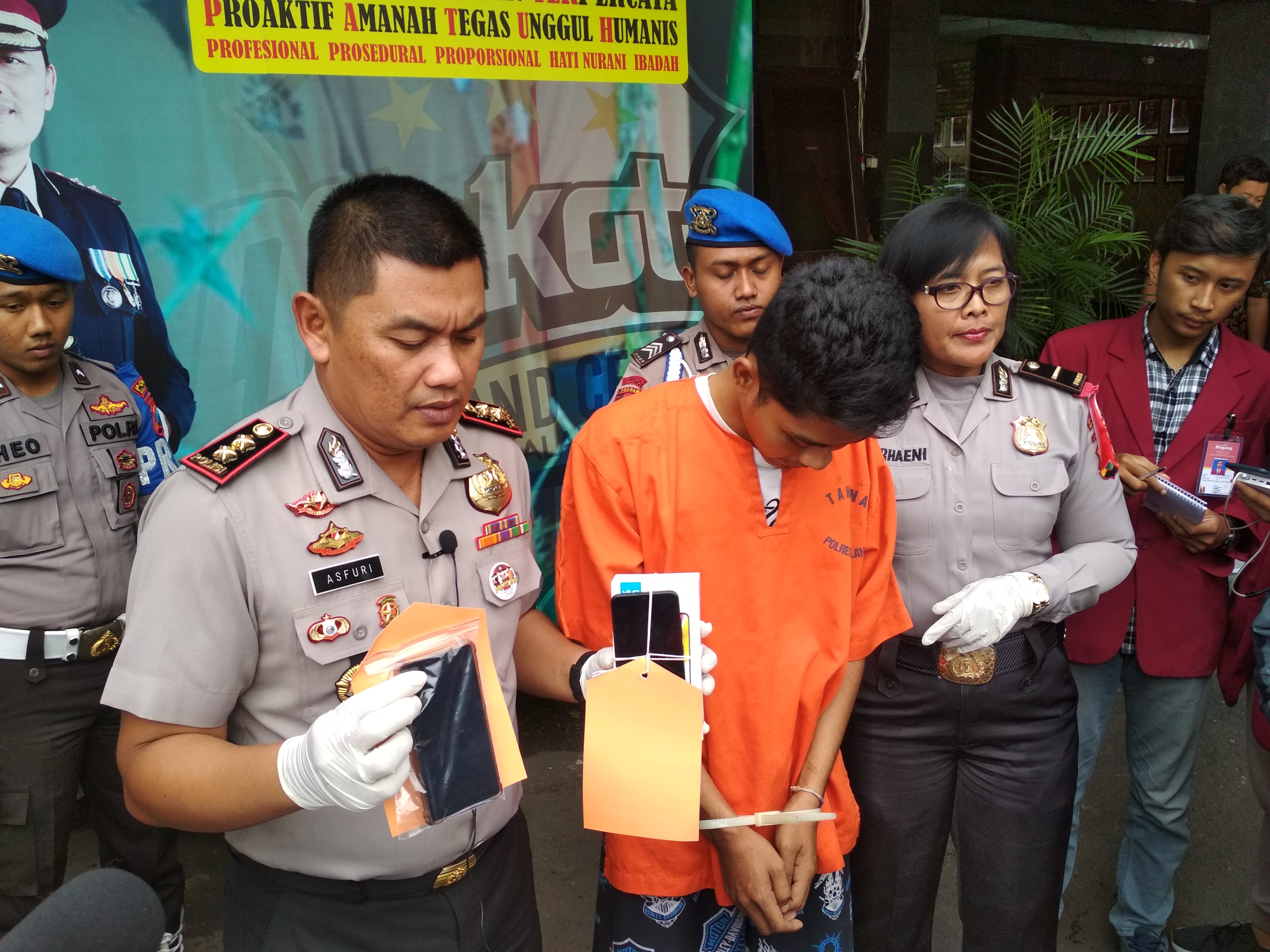 Gelar perkara kasus penipuan di Polres Malang Kota.