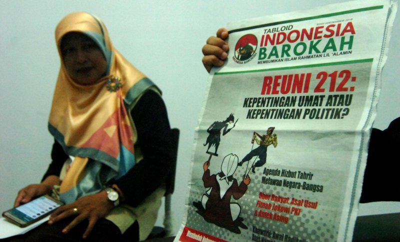 Tabloid Barokah Indonesia. (Foto: Antara)