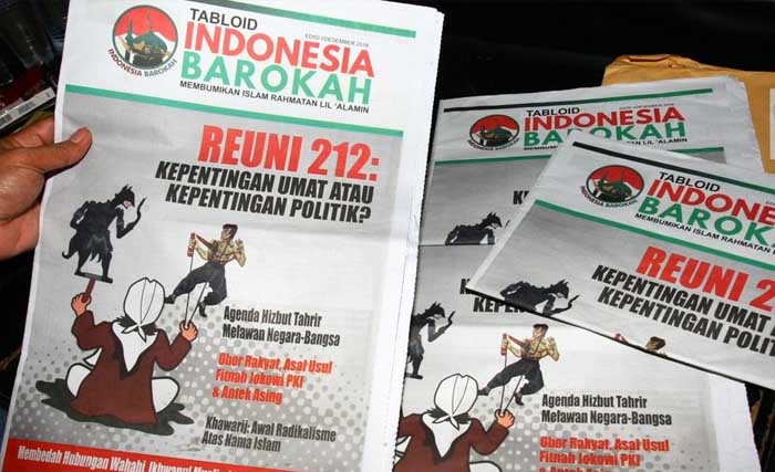 Tabloid Indonesia Barokah. (Foto:Dok.Antara/Ngobar)