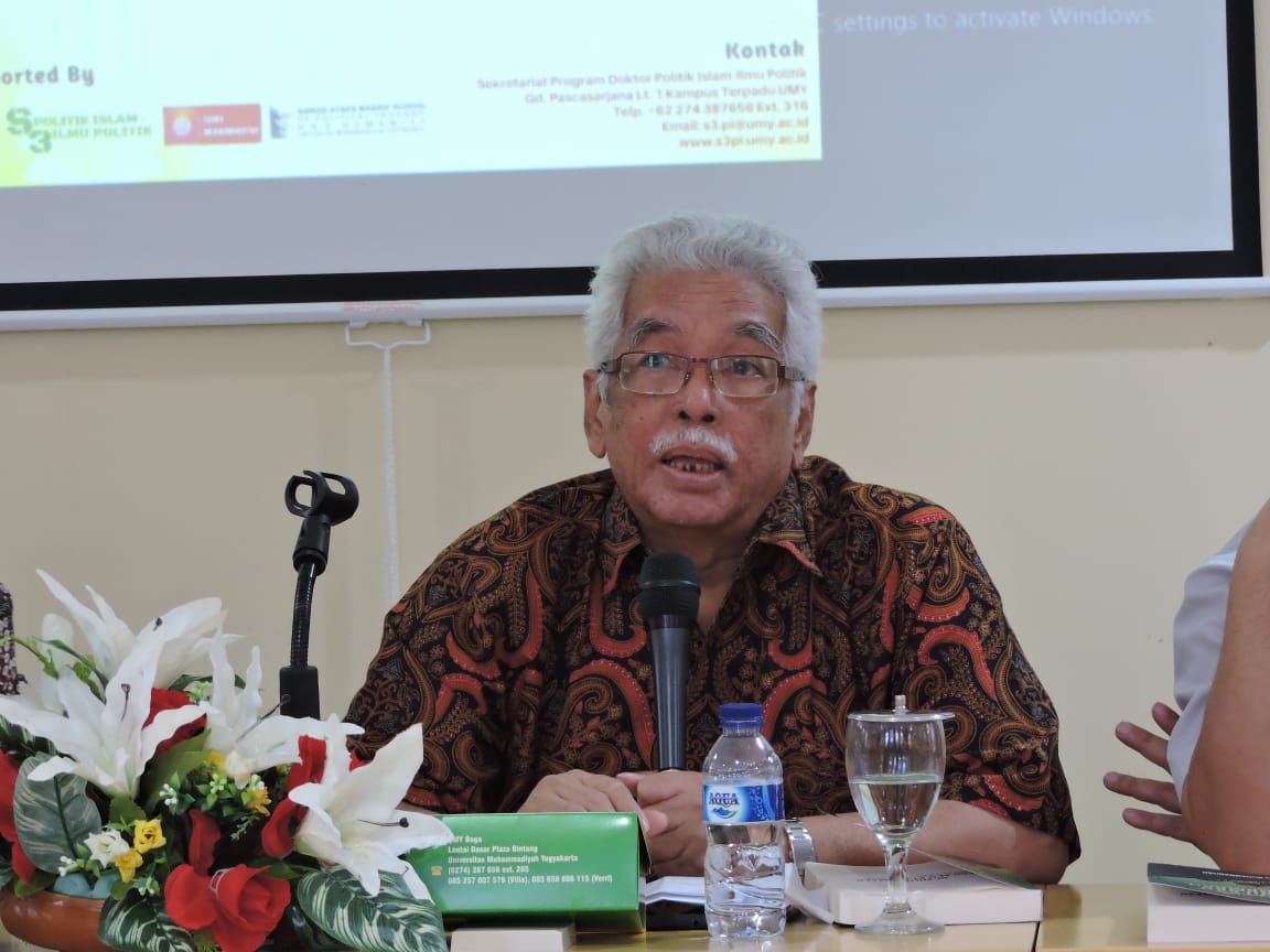 Abdul Munir Mulkhan, Guru Besar Universitas Muhammadiyah Surakarta. (Foto: md for ngopibareng.id)