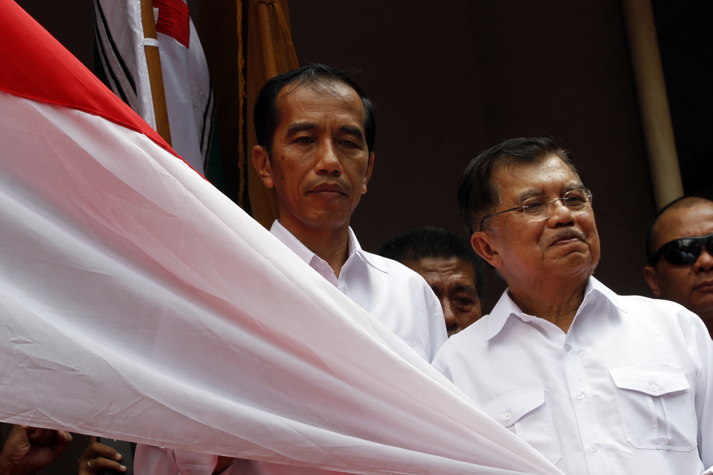 Presiden Joko Widodo dan Wapres Jusuf Kalla. (Foto: dok/antara)