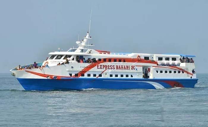 Kapal cepat yang menghubungkan Palembang-Pulau Bangka makin diminati masyarakat. (Foto:Antara)