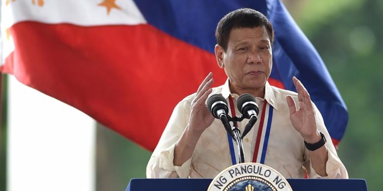 Presiden Filipina Rodrigo Duterte. (Foto: curtesy of gulfnews) 