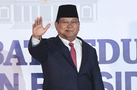 Prabowo Subianto, calon preside nomor urut 2. 