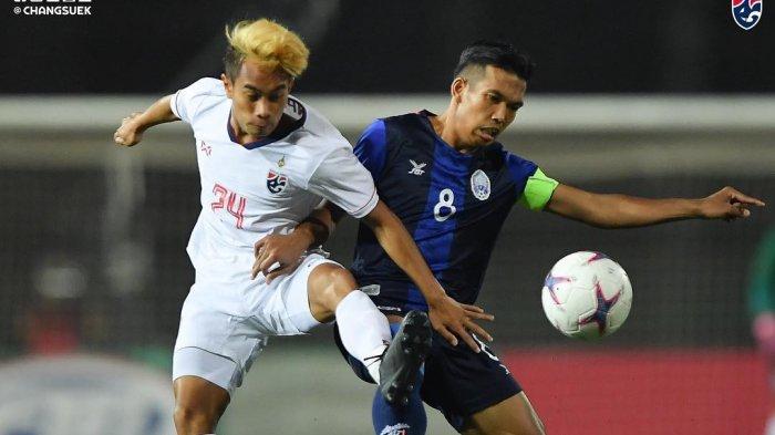Timnas U-22 Kamboja melawan Thailand di final Piala AFF U-22 2019.