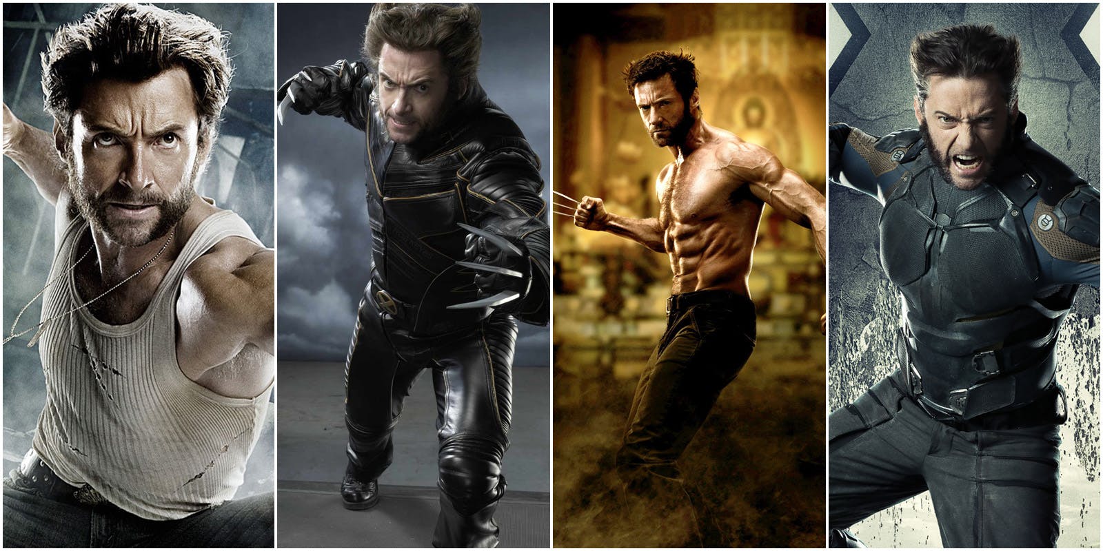 Hugh Jackman cetak rekor dunia berkat perannya sebagai Wolverine di serial X-Men.