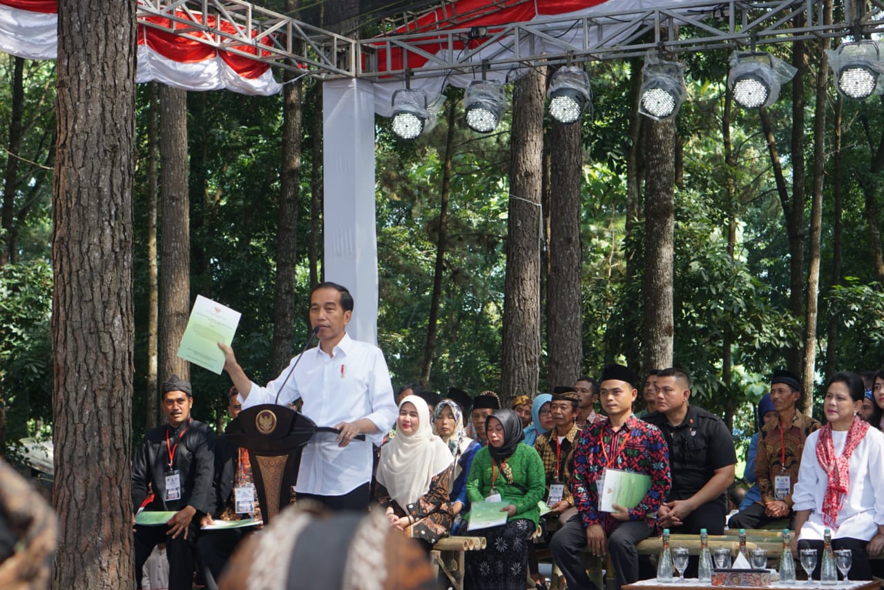 Foto ilustrasi pemanfaatan hutan sosial bagi warga Cianjur (Foto: KBUMN)