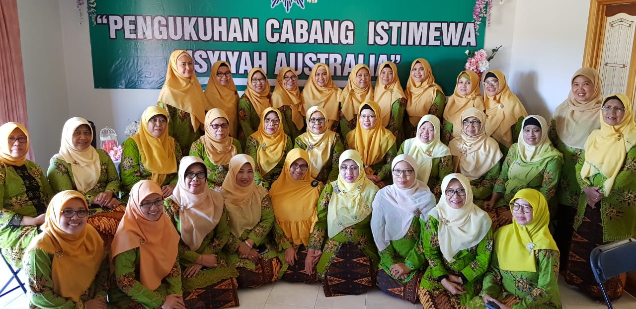 Pimpinan Pusat (PP) ‘Aisyiyah bersama Pimpinan Cabang Istimewa ‘Aisyiyah (PCIA) Australia periode 2019-2021. (Foto: md for ngopibareng.id)