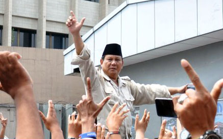 Calon presiden nomor urut 02, Prabowo Subianto. (Foto: Ant)