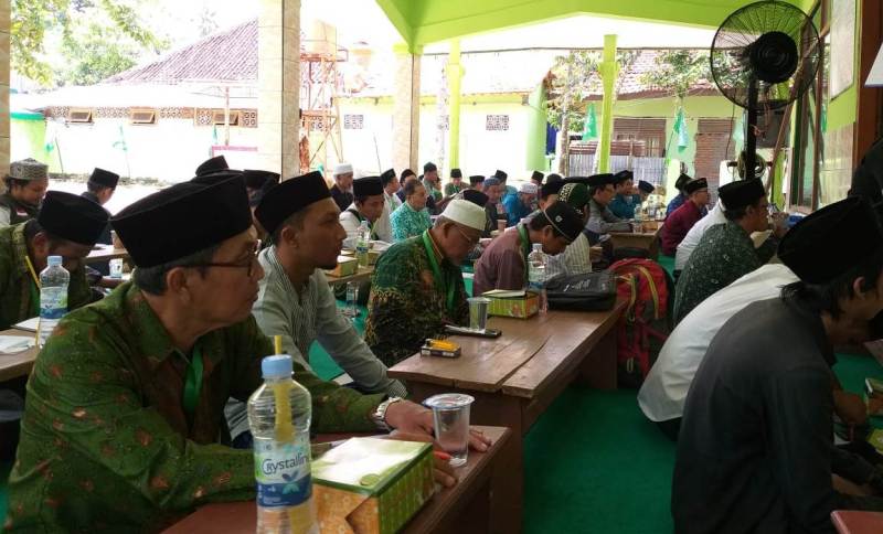 Suasana pembahasan masalah pada Munas-Konbes NU di Kota Banjar, Jawa Barat. (Foto; nu for ngopibareng.id)