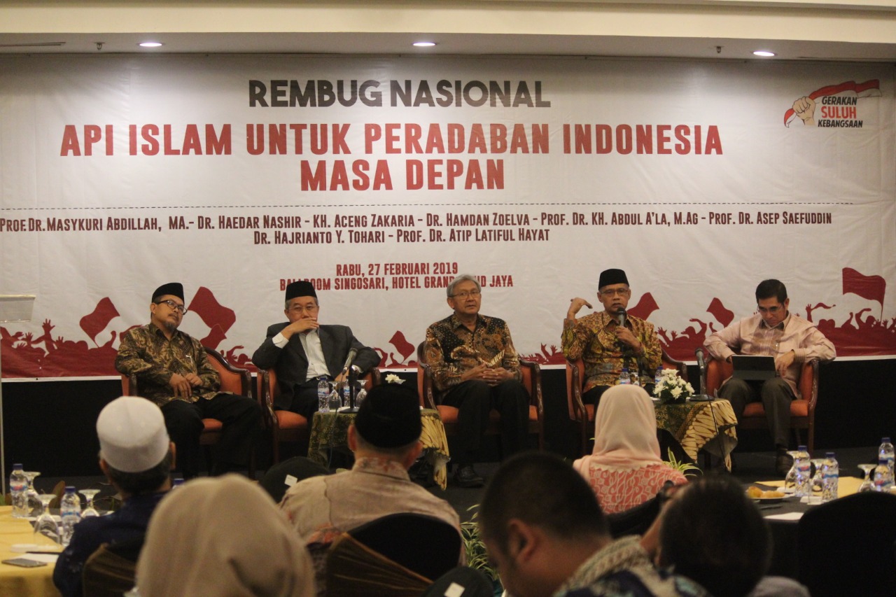 Haedar Nashir dalam suatu diskusi di Jakarta. (Foto: dok ngopibareng.id)