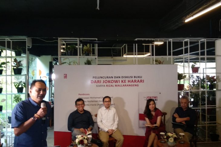 Launching Buku Dari Jokowi ke Harari, Kamis, 28 Februari 2019. (Foto: istimewa)