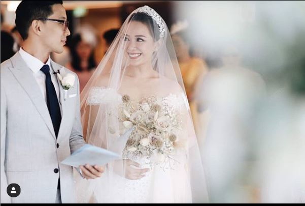 Yuanita Christiani menikahi pengusaha bernama Indra di kapal pesiar di Singapura, Kamis 7 Maret 2019. (Foto: Instagram @yuanitachistiani)
