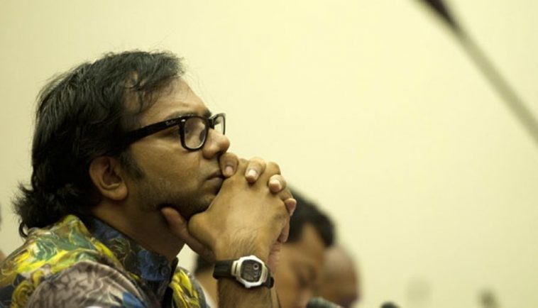Founder Lembaga Bantuan Hukum dan HAM LOKATARU Haris Azhar. (Foto: md for ngopibareng.id)