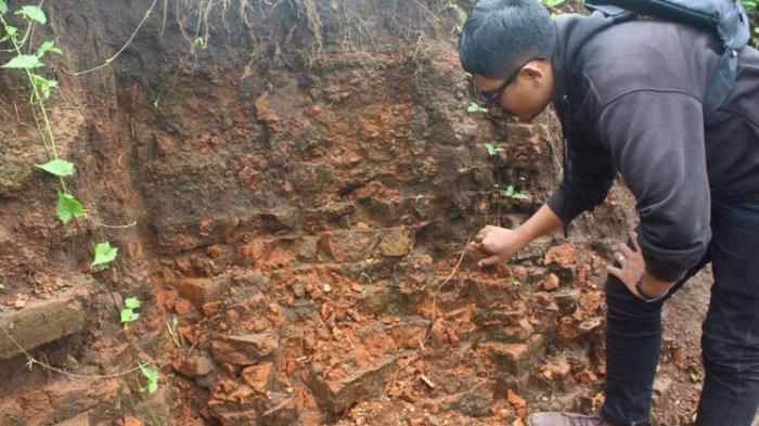 lokasi penemuan bangunan peninggalan Majapahit di Malang. (Foto: serambinews.com