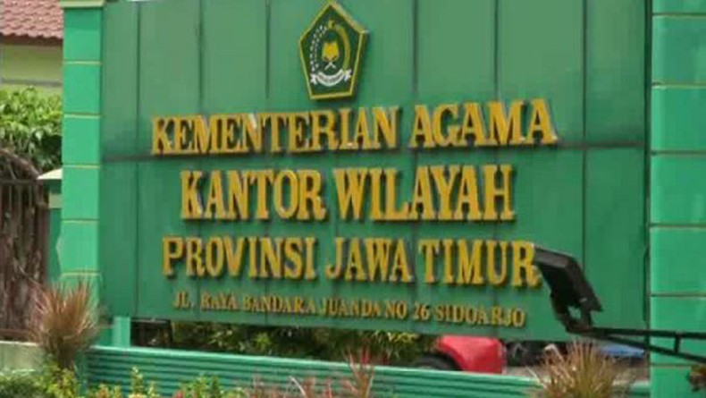 Ilustrasi Kantor Wilayah Kementerian Agama Provinsi Jawa Timur. (Foto: Istimewa)