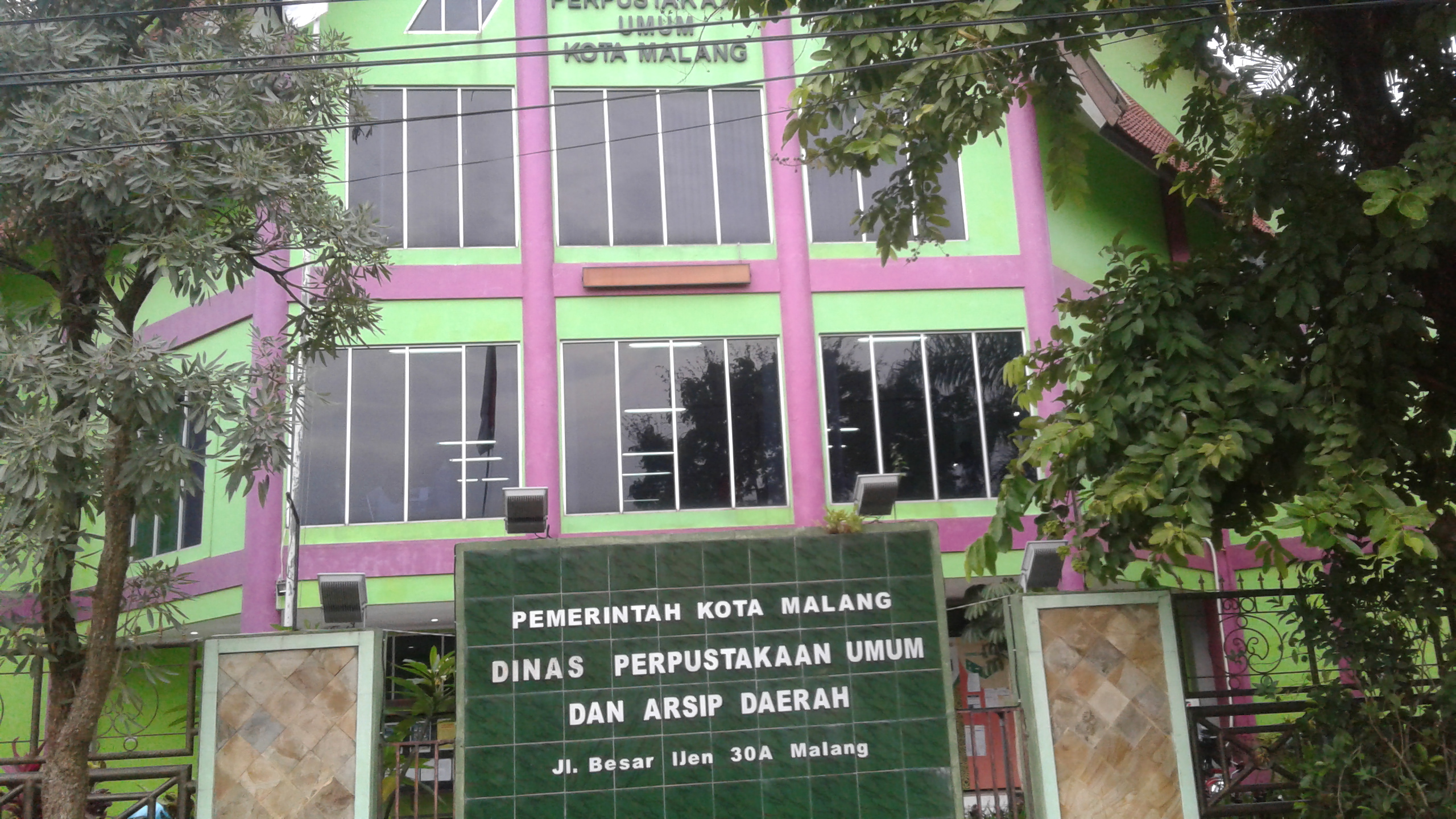 Perpustakaan Kota Malang (Foto: Fajar/Ngopibareng.id)