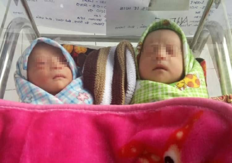 Bayi kembar Prabowo-Sandiaga.
