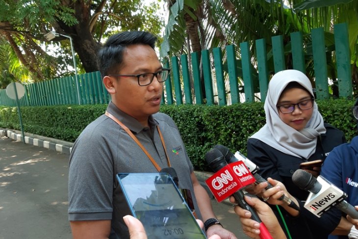 Kepala Komunikasi Korporat Pupuk Indonesia Wijaya Laksana saat memberikan keterangan kepada wartawan di Jakarta, Jumat 29 Maret 2019. (Foto: Antara/Aji Cakti)