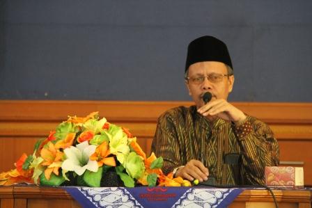 Ketua PP Muhammadiyah Yunahar Ilyas. (Foto: md for ngopibareng.id)