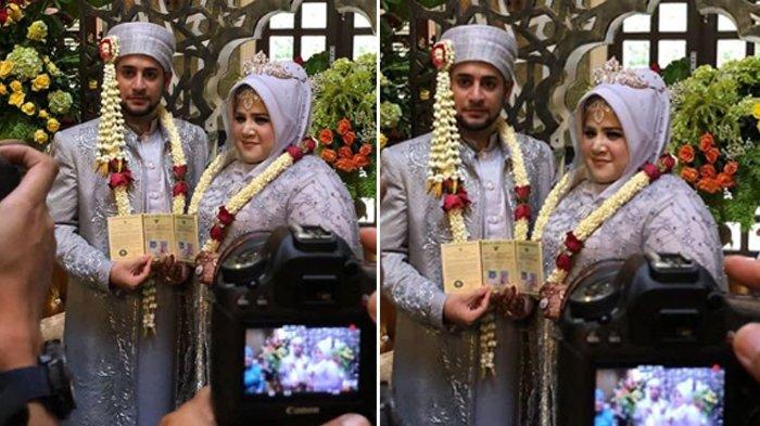 Pernikahan Dhawiya Zaidah dan Muhammad digelar jumat, 29 Maret 2019.