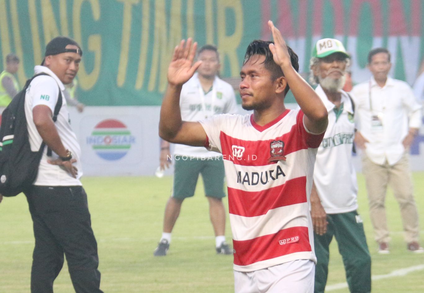 Pemain Madura United, Andik Vermansah. (Foto: Haris/ngopibareng.id)