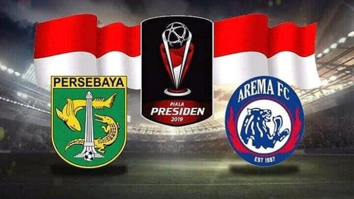 Final Leg Pertama Piala Presiden antara Persebaya vs Arema. (Foto: Ilustrasi)