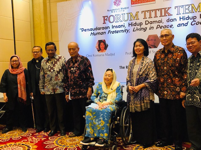 Para tokoh bangsa yang melahirkan Pesan Persaudaraan Jakarta. (Foto Arif Afandi)