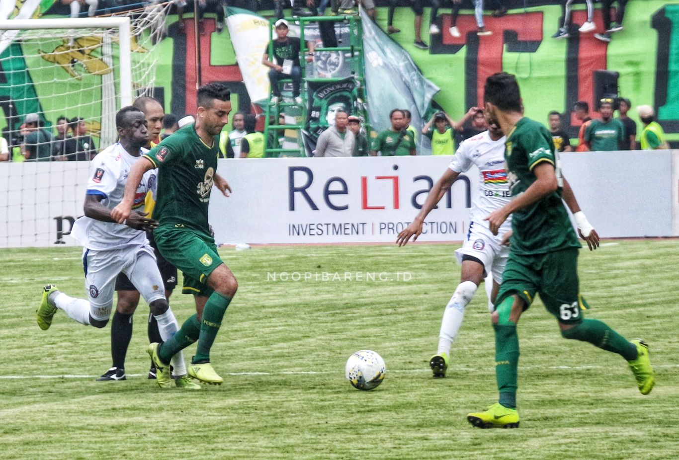 Persebaya vs Arema FC di Piala Presiden 2019. (Foto: Haris/ngopibareng.id)