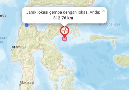 Ilustrasi gempa yang terjadi di Sulawesi. (Foto: istimewa)