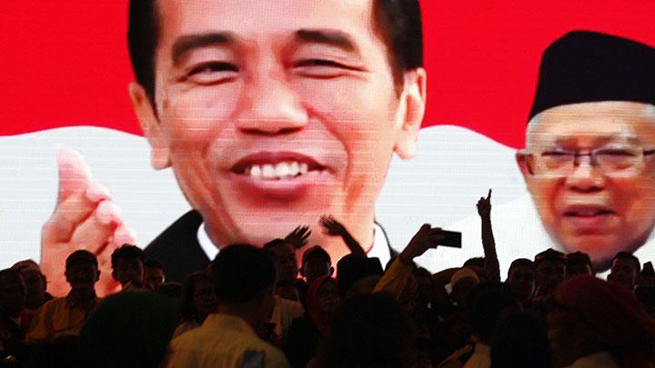 Massa kampanye pasangan Jokowi-Ma'ruf. (Foto: dok/antara)