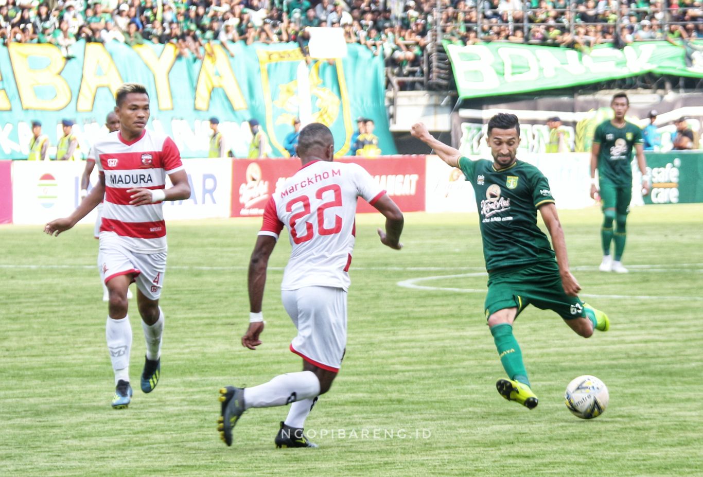 Persebaya vs Madura United di Piala Presiden 2019. (foto: Haris/ngopibareng.id)